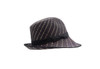 Ladies Aubergine Geo Trilby Panama