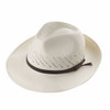Open Vented Trilby Panama - shown in Ivory
