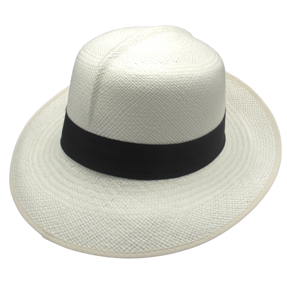 Ladies Black And Ivory Hats Ladies Folding Panama Hat The Panama