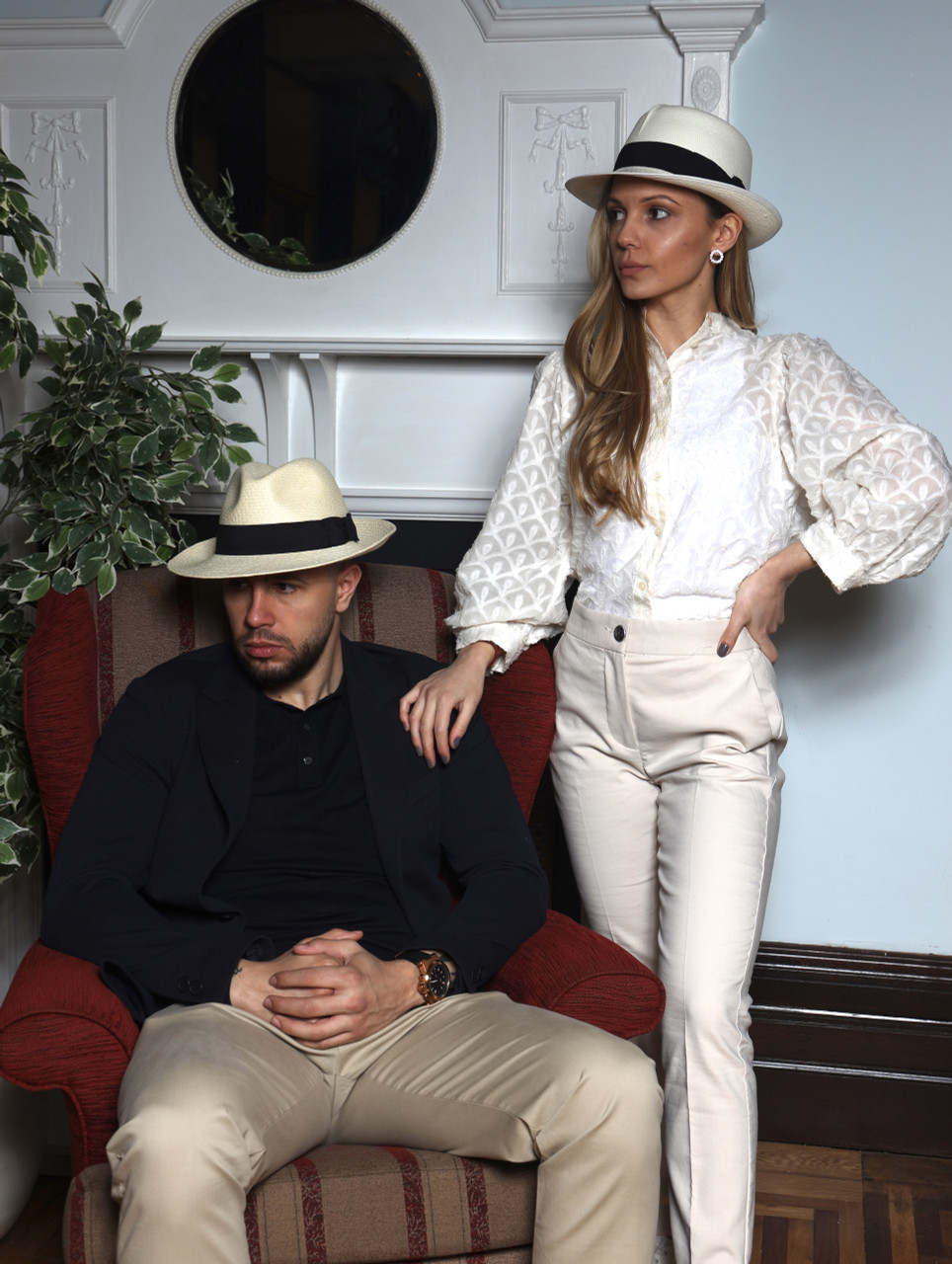 Ladies Folding Panama Hat - The Panama Hat Company