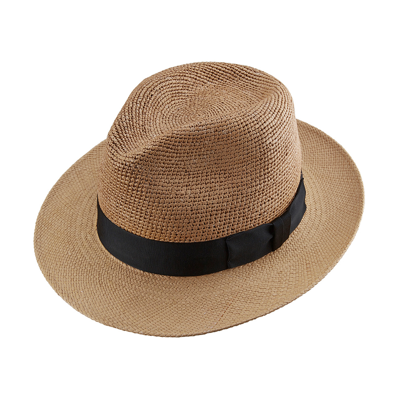 coloured panama hats