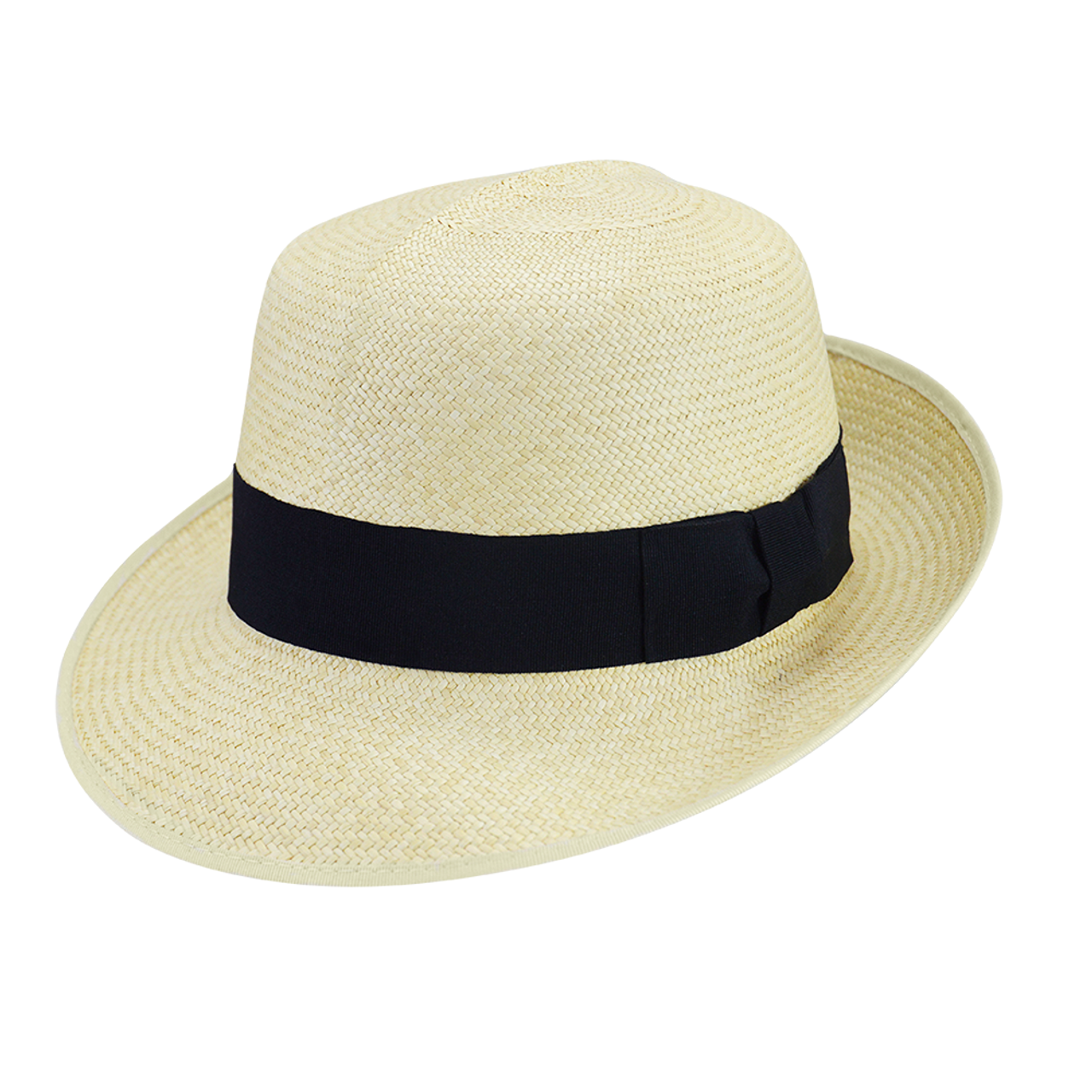 Folder Panama - Cuenca 3/5 in Natural - The Panama Hat Company