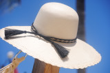 Rosita Brim Panama - shown with optional horsehair band
