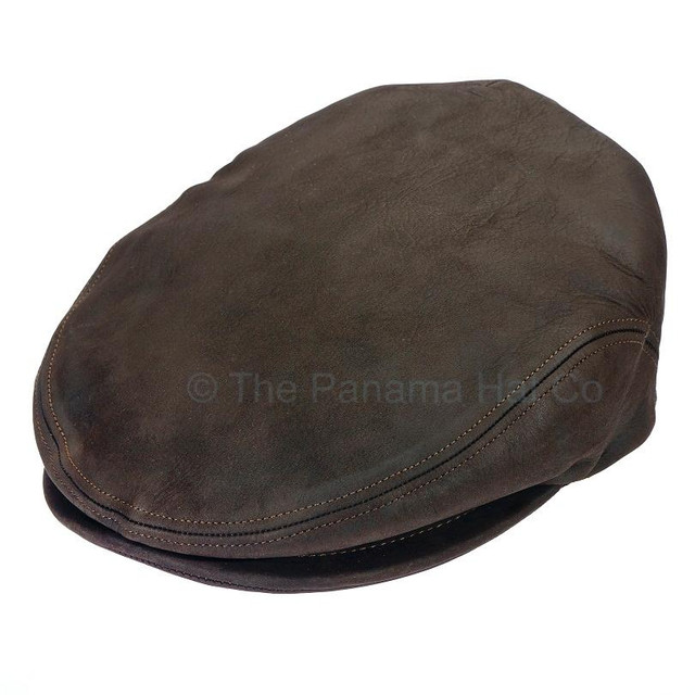 Italian Leather Flat Cap The Panama Hat Company italian-leather-flat-cap-the-panama-hat-company
