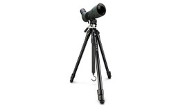 HIGH COUNTRY™ II ALUMINUM TRIPOD + PAN HEAD - note, Scope in image not included in kit.