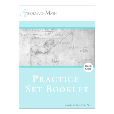 Shormann Math Practice Set Booklet