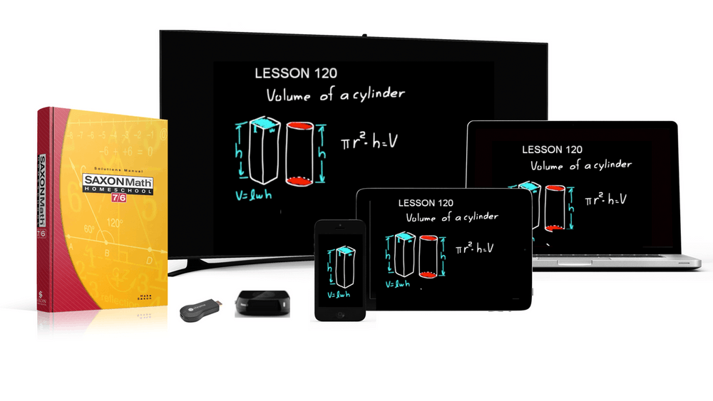 DIVE Stream & Download for Saxon 7/6, Fourth Edition - Digital Interactive Video Education