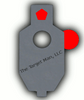 snipers paradise ar500 reactive steel shooting target