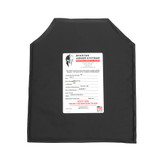 Back of body armor panel