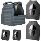 Legion XL plate carrier and Spartan Omega AR500 body armor package