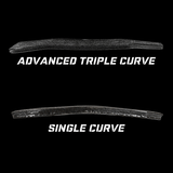 AR550 Body Armor Shooters Cut - 10" x 12" ATC Advanced Triple Curve Base Coat Corrosion Protection