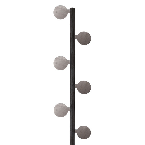 Dueling tree 6 paddle ar550 steel shooting target