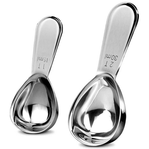 15/30mL Reusable Stainless Steel Measuring Spoon - Buyrouth