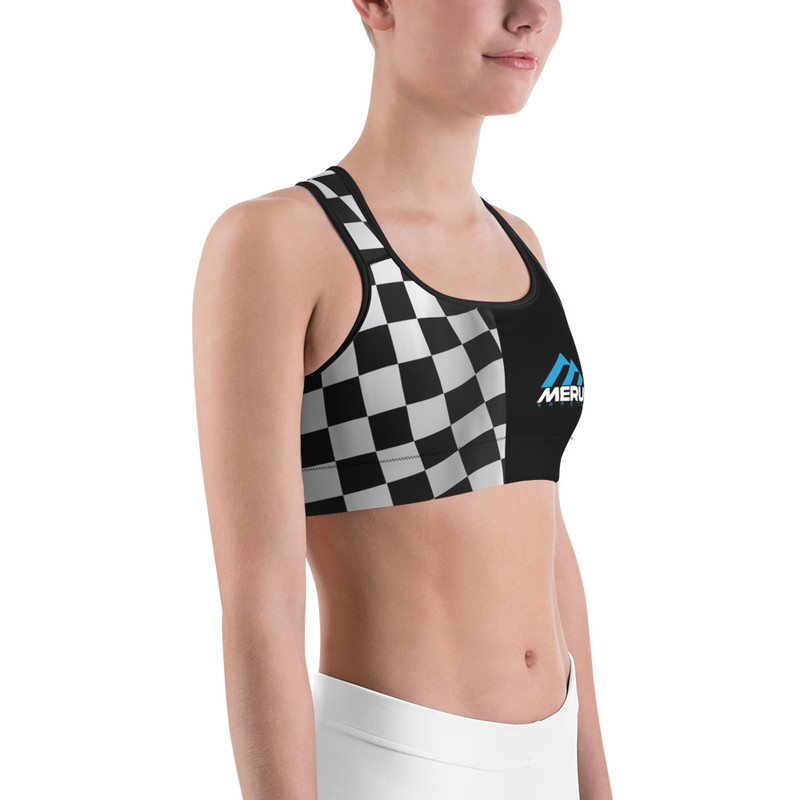 Checkered Sport Bra - Meru Safety