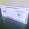 DOLLAR BILL SHOT SIGN