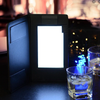 LED MENUS CUSTOM LOGO WITH METAL TRIMS