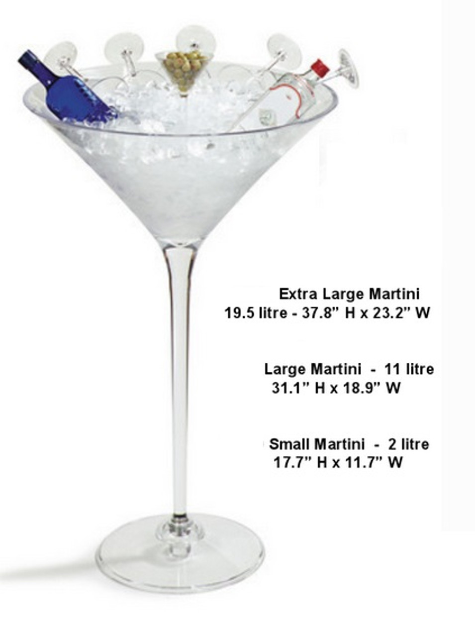 LARGE MARTINI GLASS