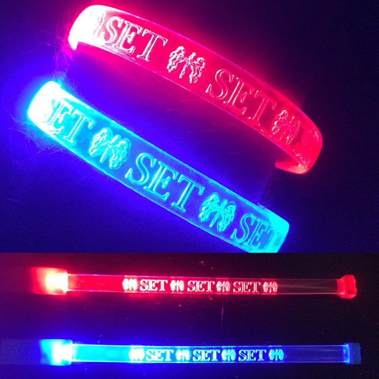 custom light up wristbands