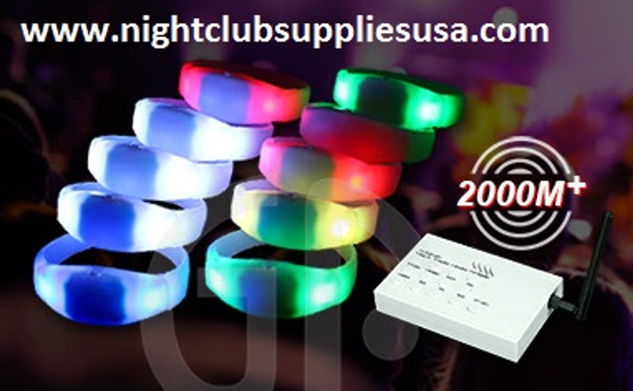 LED REMOTE WRISTBANDS