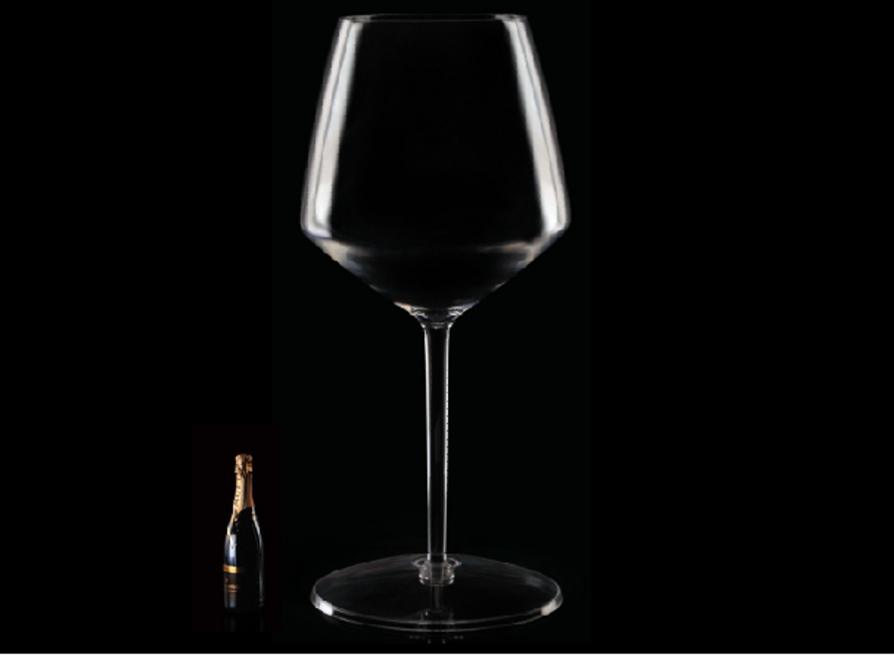 LARGE WINE GLASS BIG MARTINI GLASS 45.3inch x 14.6inch FREE SHIPPING