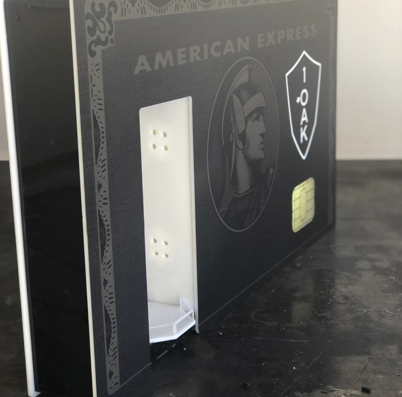 AMEX Black Card Bottle Presenter Glorifier – HYPEMAKERZ