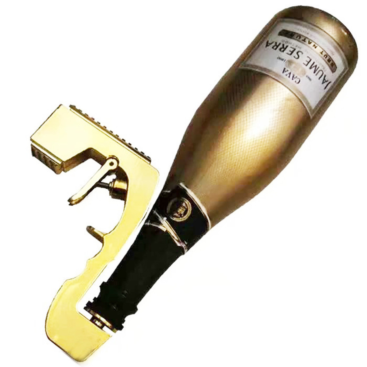 THE CHAMPAGNE GUN - HANDHELD CHAMPAGNE GUN GOLD