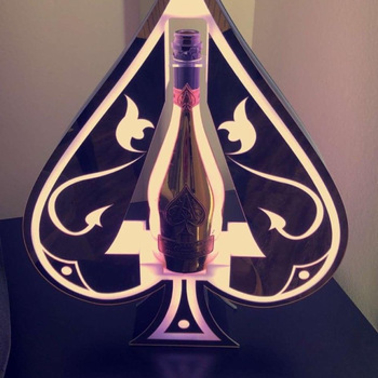 ACE OF SPADES BOTTLE PRESENTER