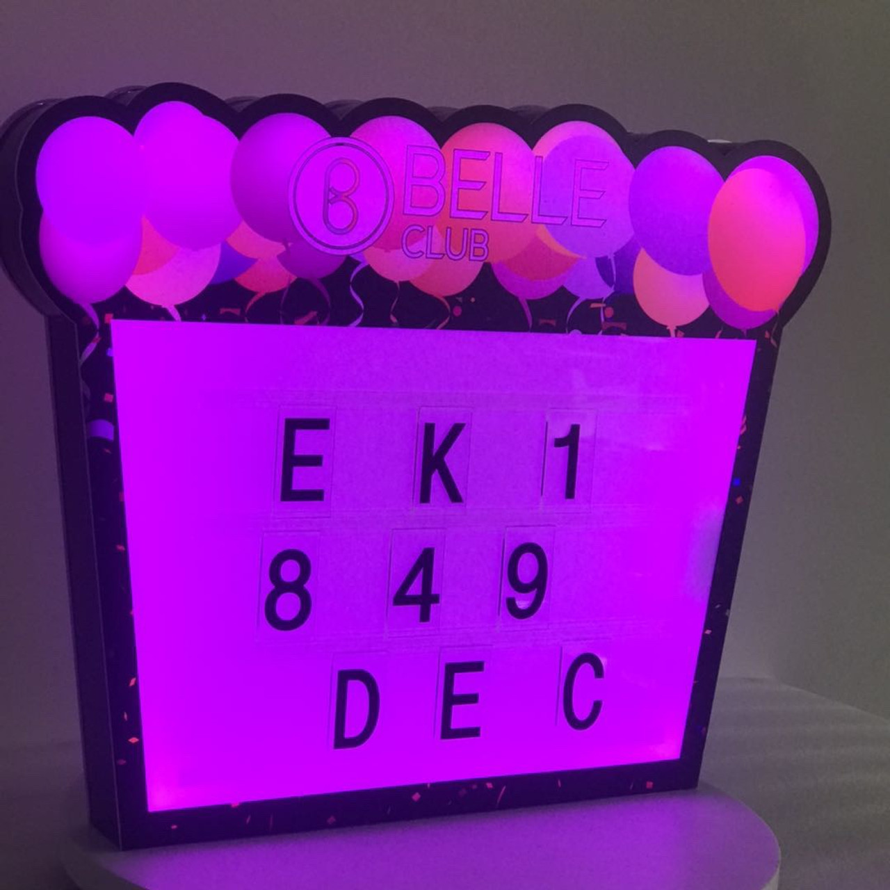 fast delivery led light up message