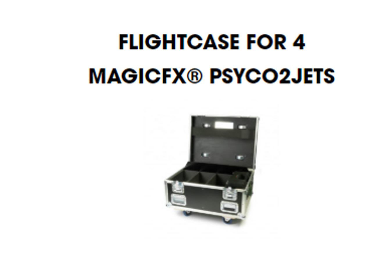 MAGICFX PSYCO2JET Flight case