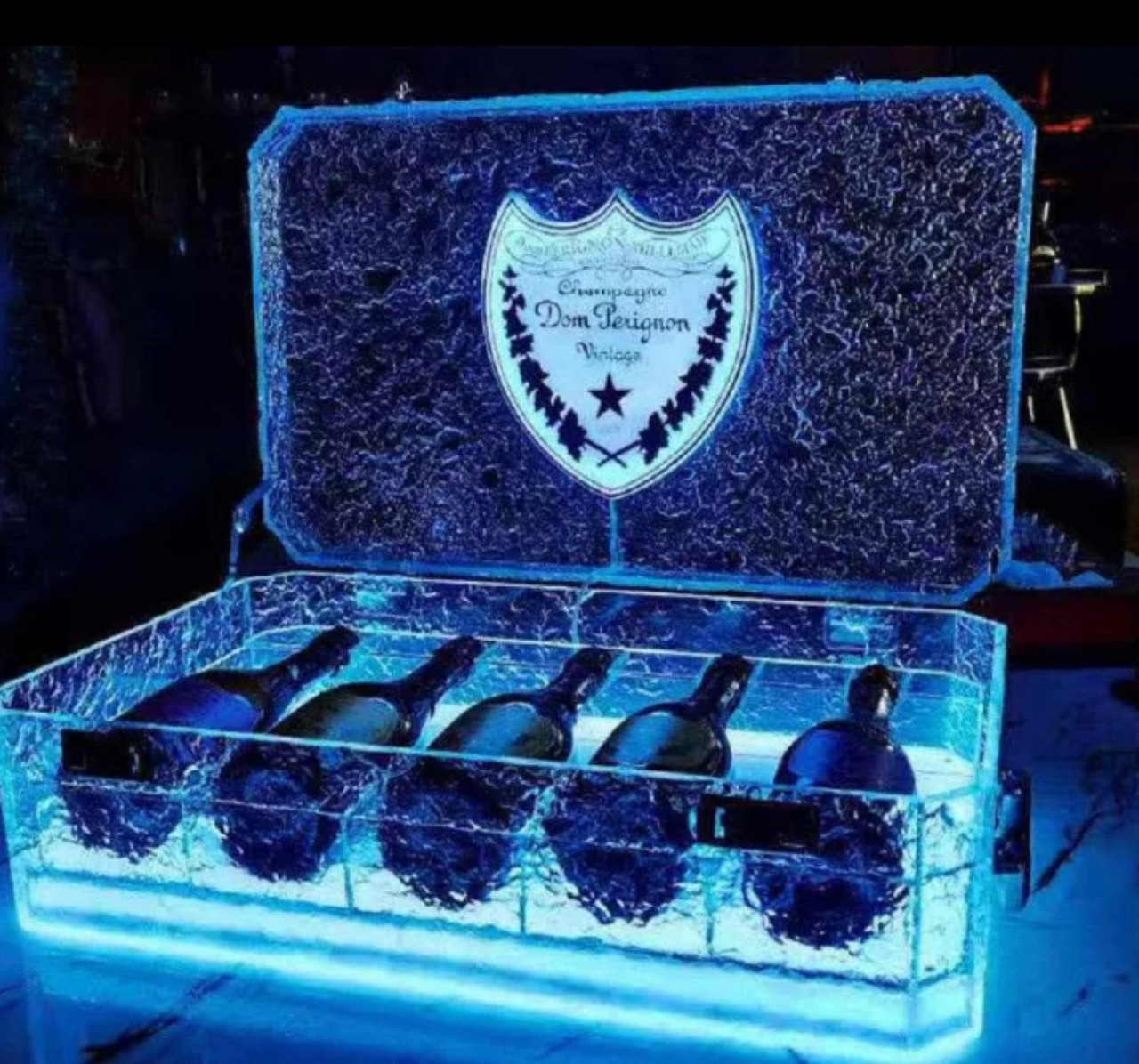 BOTTLE PRESENTER BRIEFCASE - 5 BOTTLES