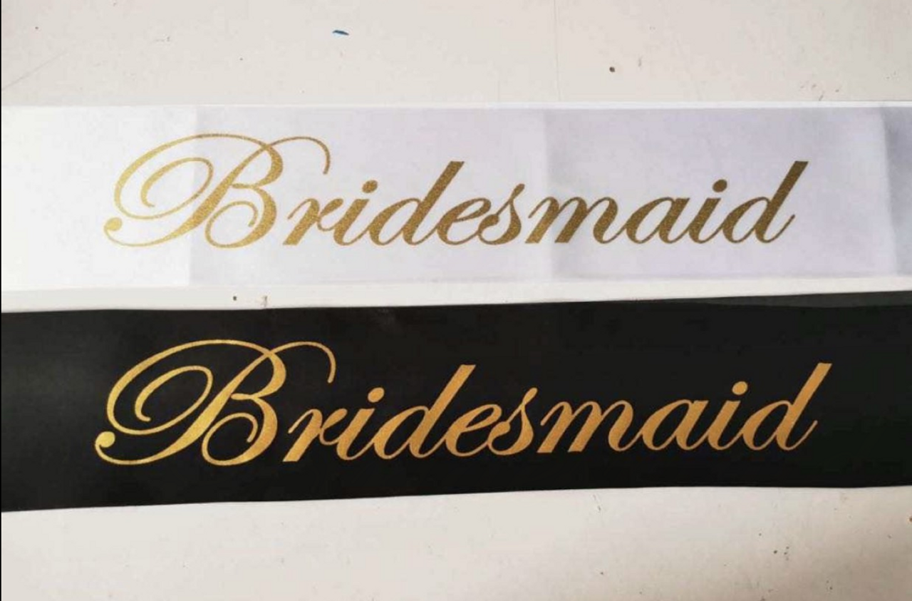 BRIDESMAIDS Sash