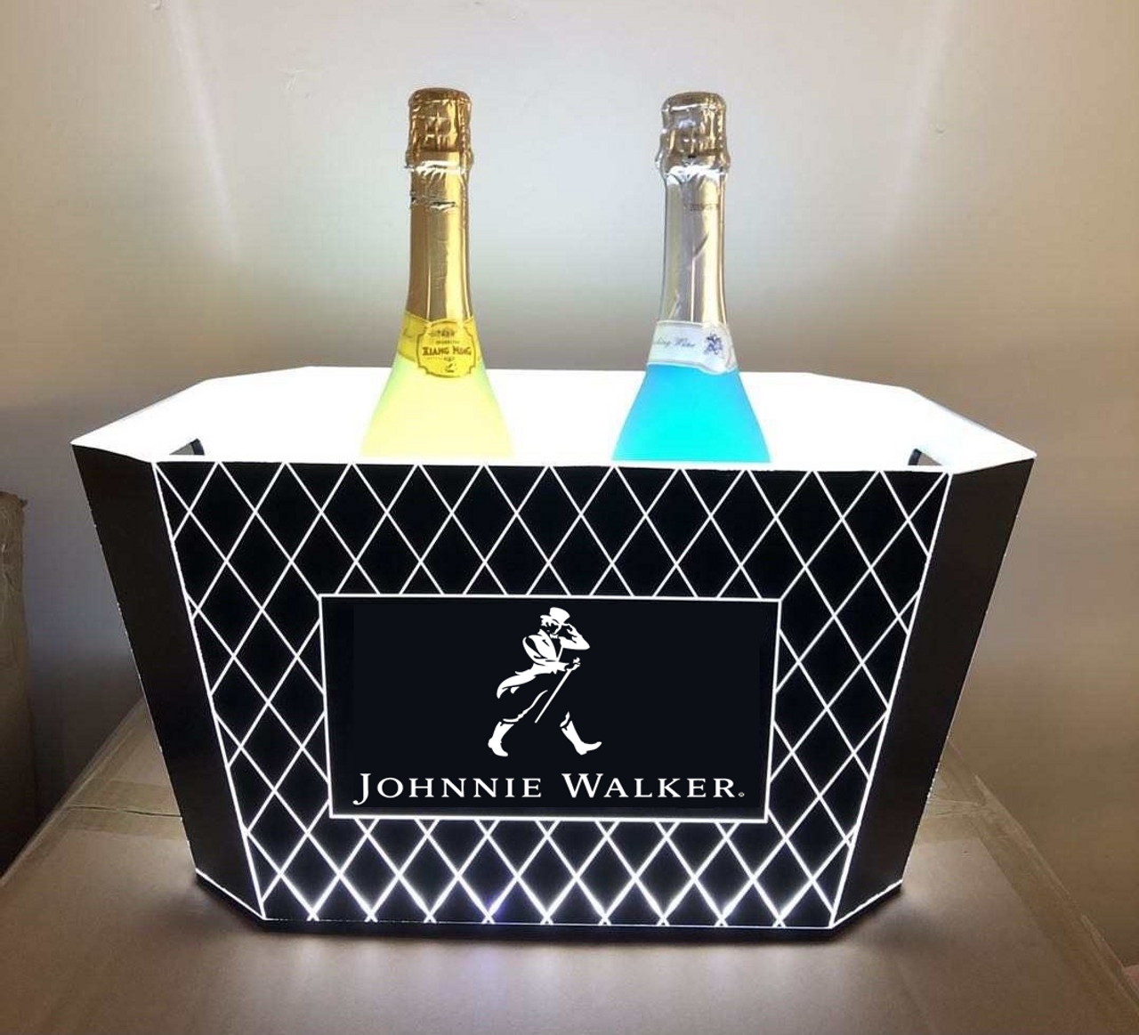 JOHNNIE WALKER BLACK LABEL LED Ice Bucket  