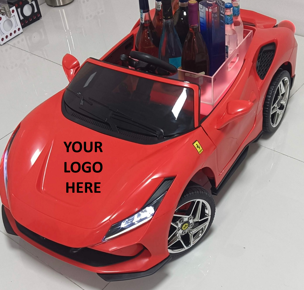 CAR BOTTLE PRESENTER - FERRARI 