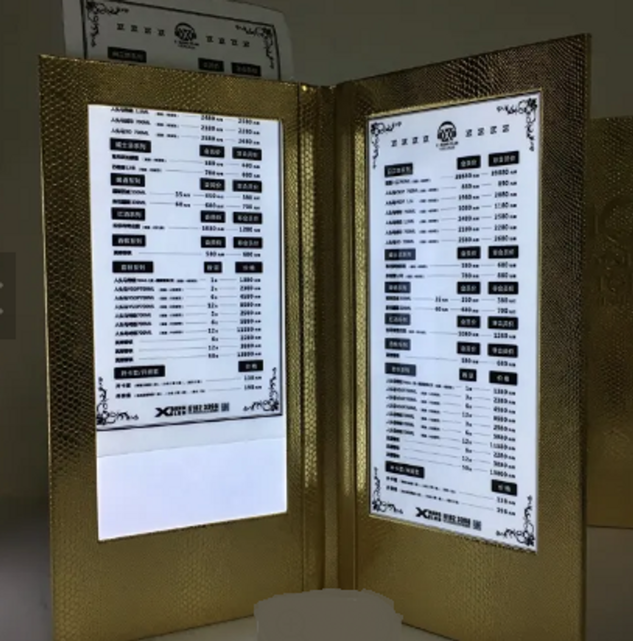 CUSTOM RESTAURANT MENUS