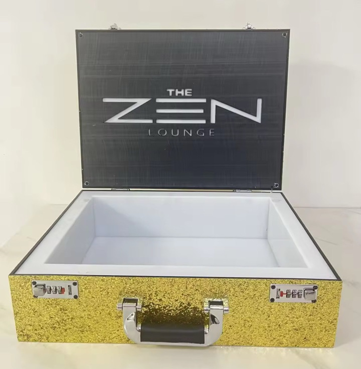 CUSTOM LOGO BEEF BRIEFCASE
