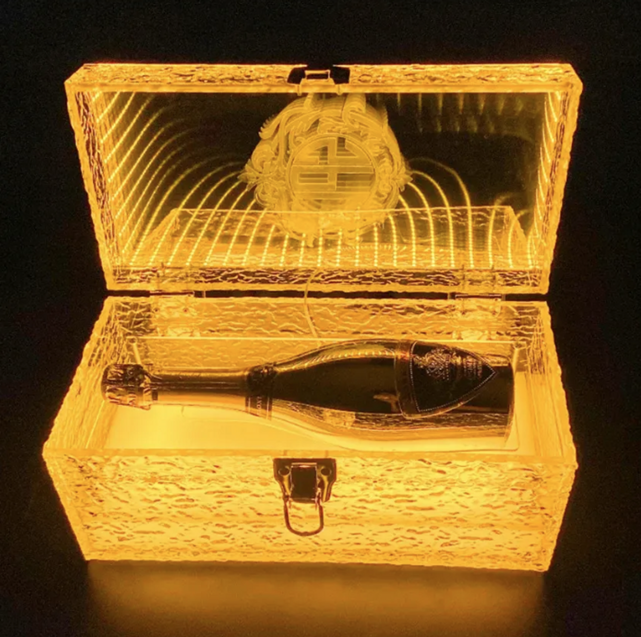 SINGLE BOTTLE LIGHT UP BRIEFCASE