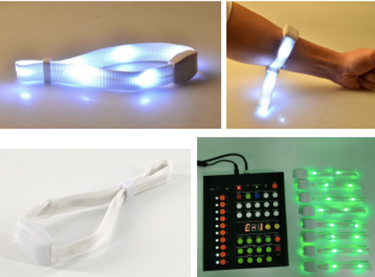 CONCERT WRISTBANDS - REMOTE CONTROL WRISTBANDS