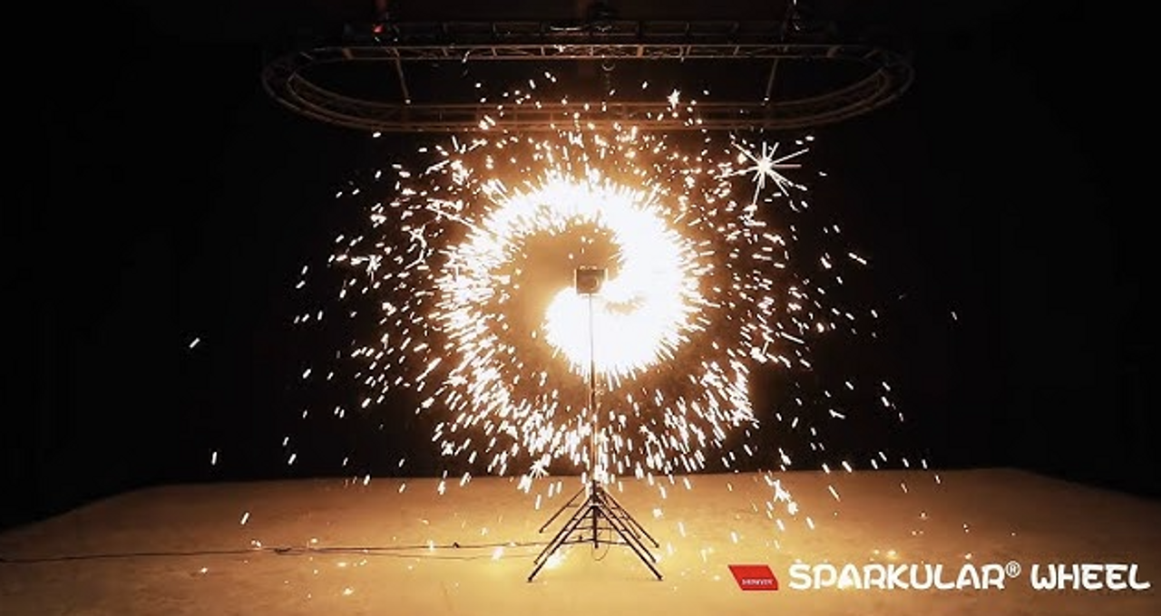 SPARKULAR WHEEL - COLD SPARK MACHINE