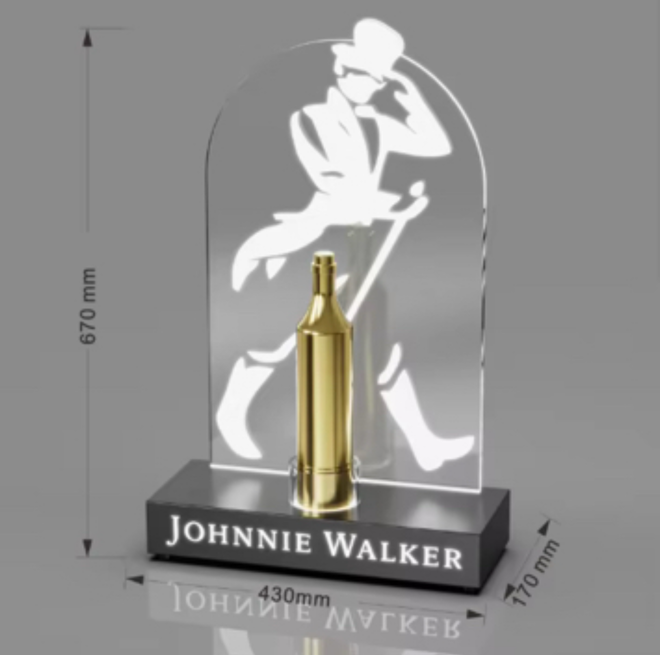 BLACK LABEL BOTTLE PRESENTER