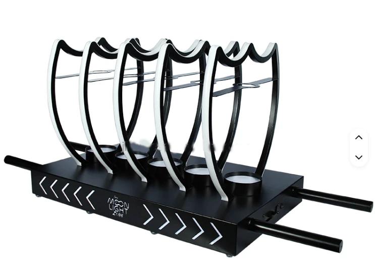 BOTTLE  PRESENTER CHARIOT - MULTI BOTTLE HOLDER CHARIOT - 6 BOTTLES