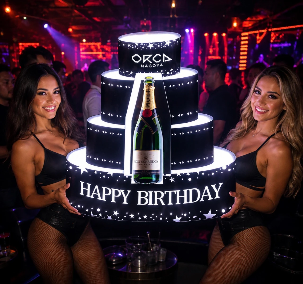 BOTTLE PRESENTER CAKES