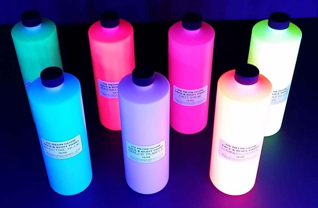 neon glow in the dark paint