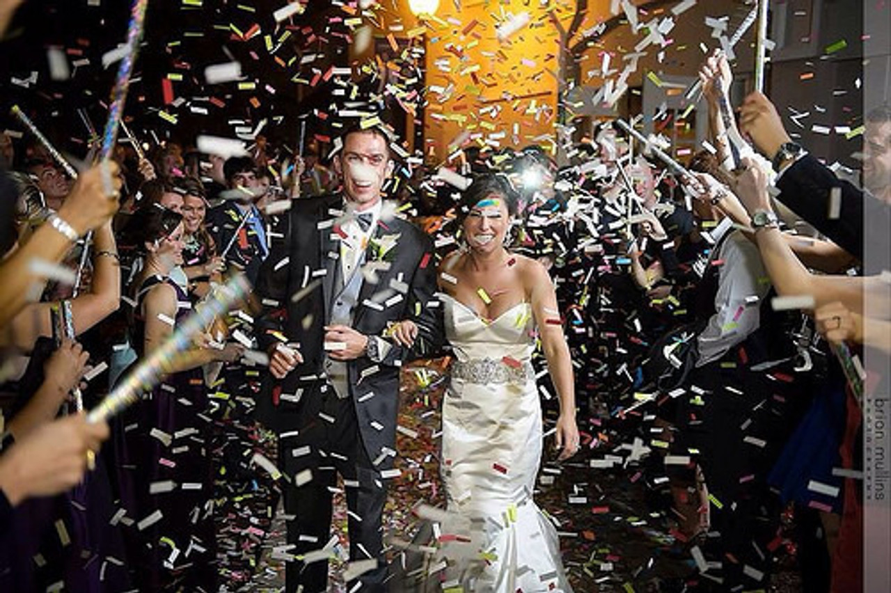 8inch Confetti sticks confetti wedding sticks Party Confetti
