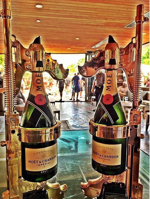 新品 Champagne Gun シャンパンガン シャンパン ローズゴールド Champagne Gun w / Gun Adapter - Color Options – Bar Supplies