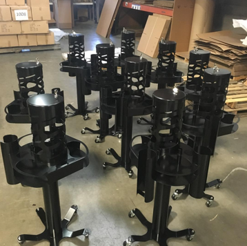 PORTABLE BOTTLE SERVICE KART