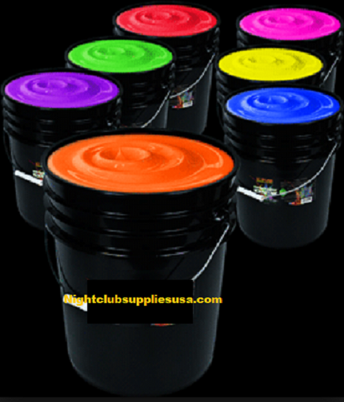 Black Light Paint - Washable Fluorescent - 5 Gallon Purple, Paint Party  Paint