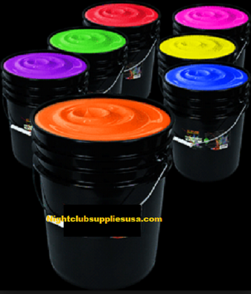 Black Light Neon Paint