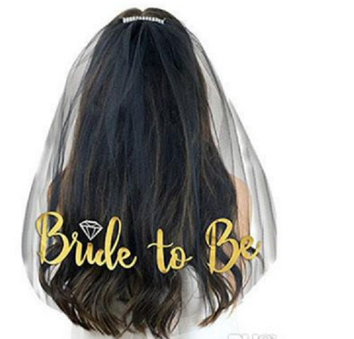 BRIDE TO BE VAIL - BLACK