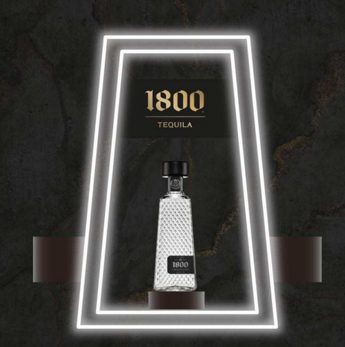 1800 TEQUILA BOTTLE PRESENTER