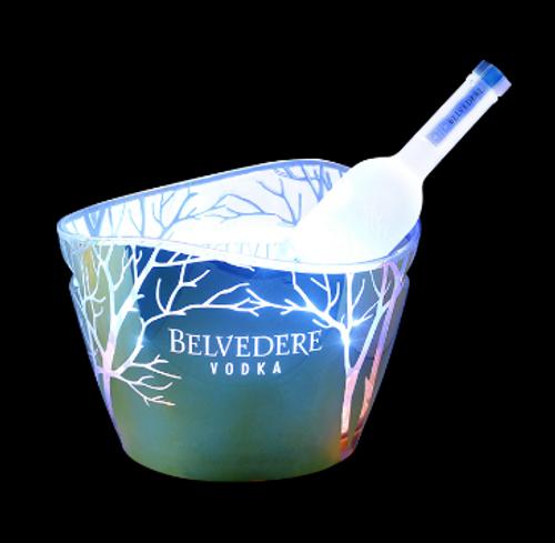 CUSTOM LOGO L.E.D ICE BUCKETS